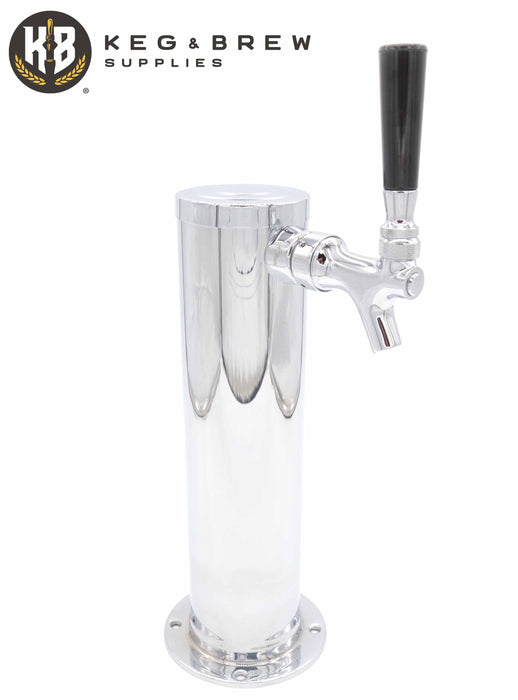 3" Tower with Chrome Faucet - Multiple Tap Handle Options