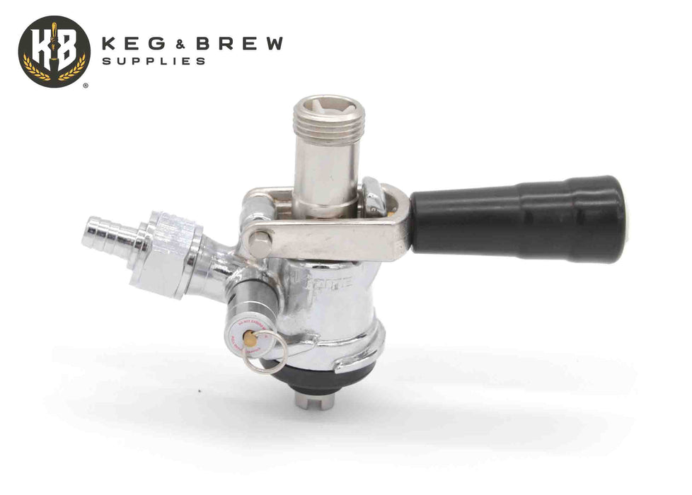 Keg Tap Draft Beer Coupler - S-System (Brass or Stainless Steel)