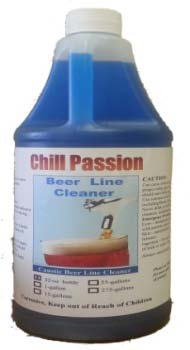 Chill Passions 1 Gallon Caustic Cleaning Solution Concentrate