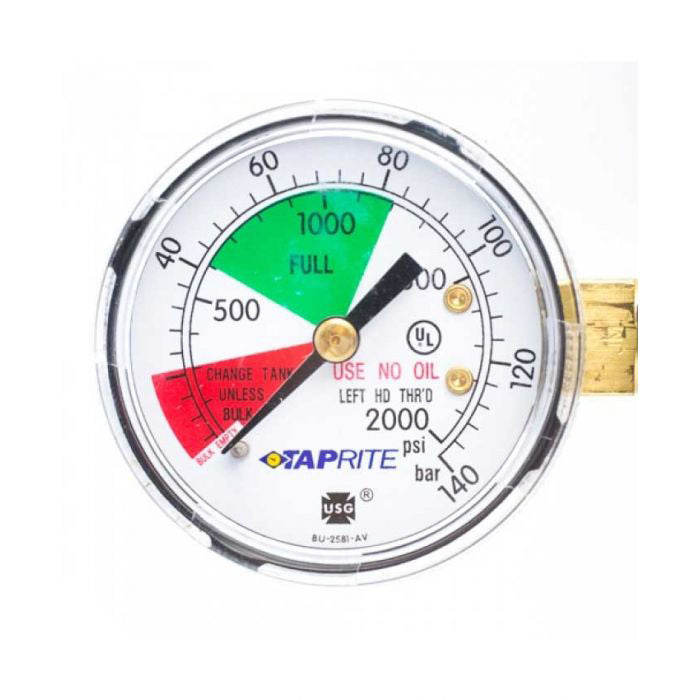 Taprite T742HP High Performance Dual Gauge CO2 Kegerator Regulator