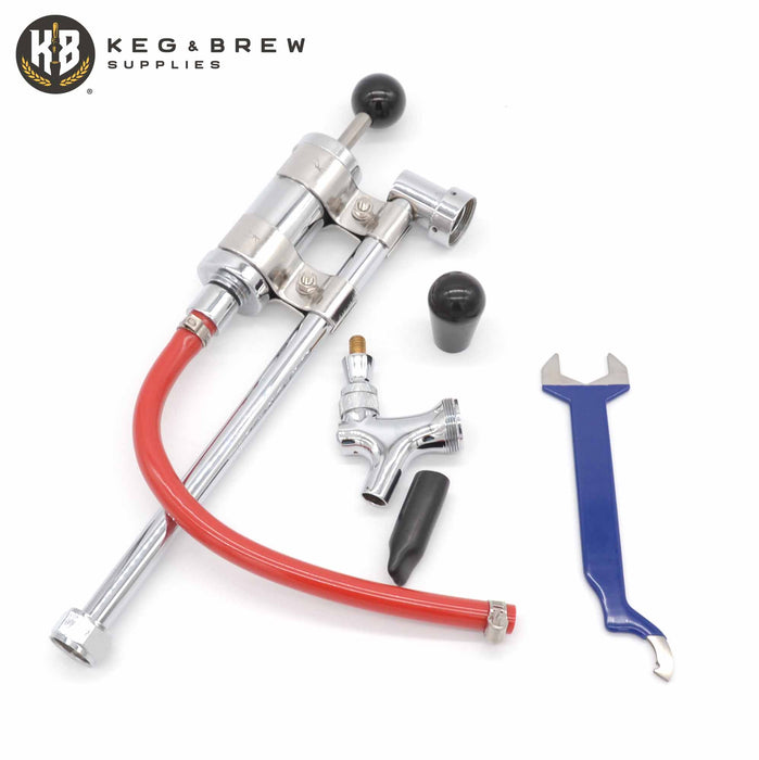 K&B Keg Coupler Converter to Upright Pump Tap - Multiple Sizes Available