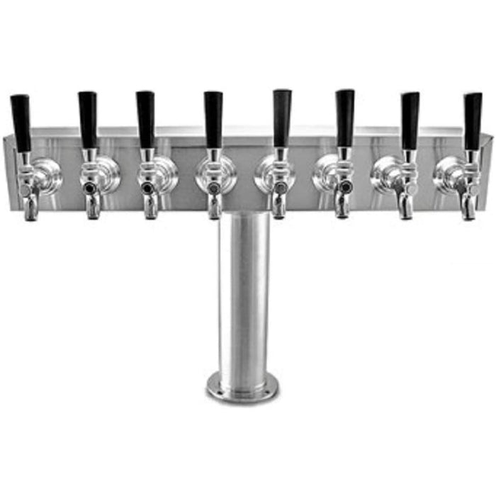K&B 8 Faucet Tap Stainless Steel Beer Tower